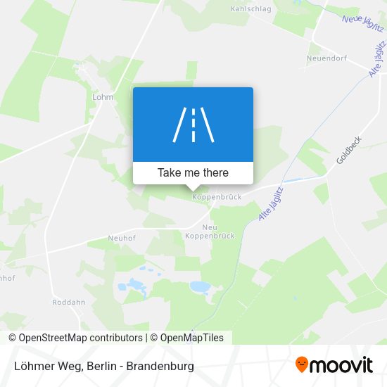 Löhmer Weg map