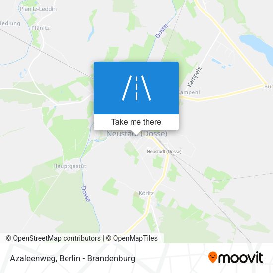 Azaleenweg map