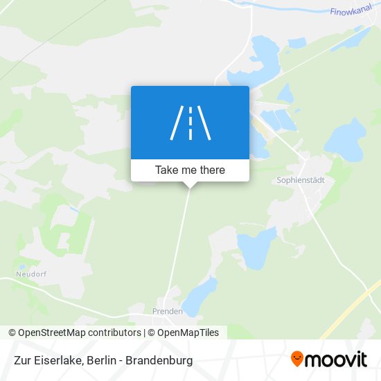Zur Eiserlake map