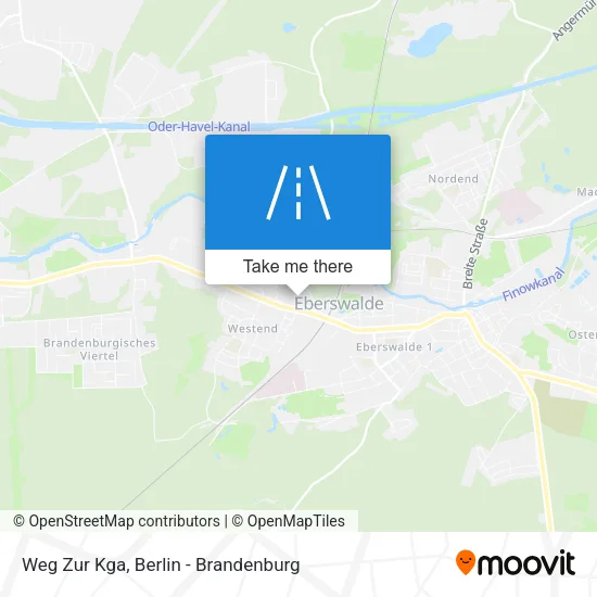 Карта Weg Zur Kga