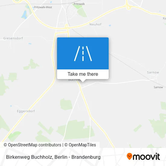 Карта Birkenweg Buchholz
