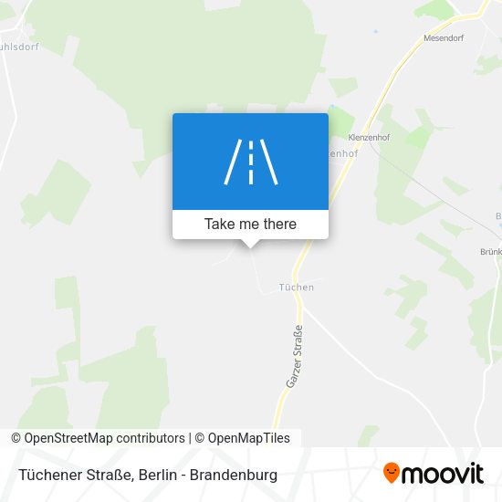 Tüchener Straße map
