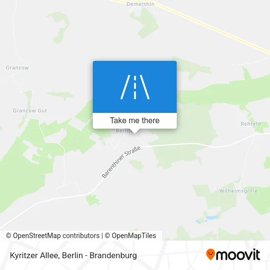Карта Kyritzer Allee