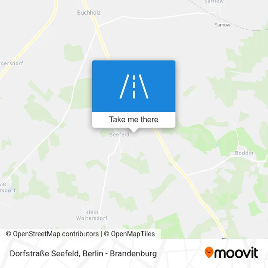 Карта Dorfstraße Seefeld