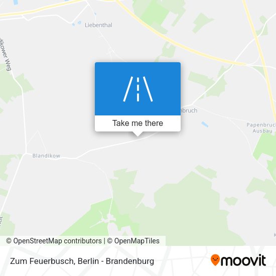 Zum Feuerbusch map