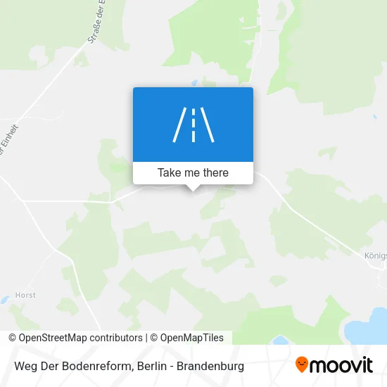 Карта Weg Der Bodenreform