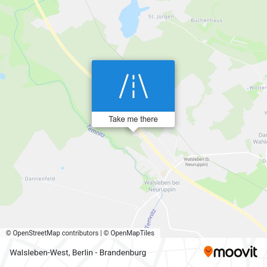 Walsleben-West map