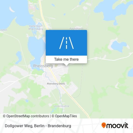 Dollgower Weg map