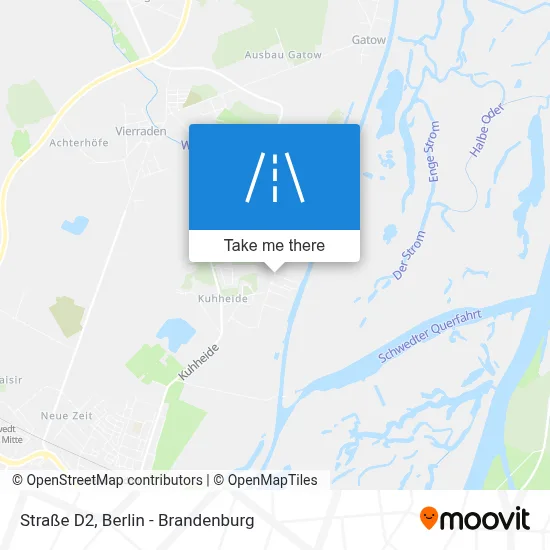 Straße D2 map