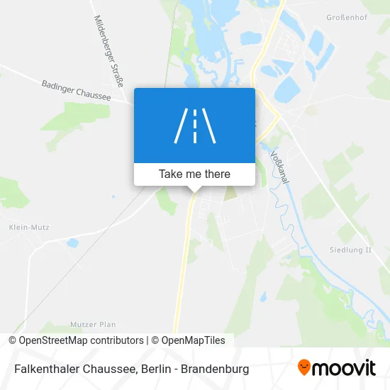 Falkenthaler Chaussee map