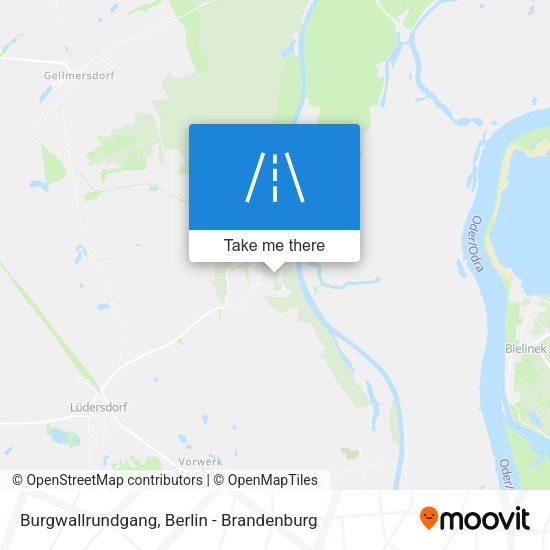Burgwallrundgang map