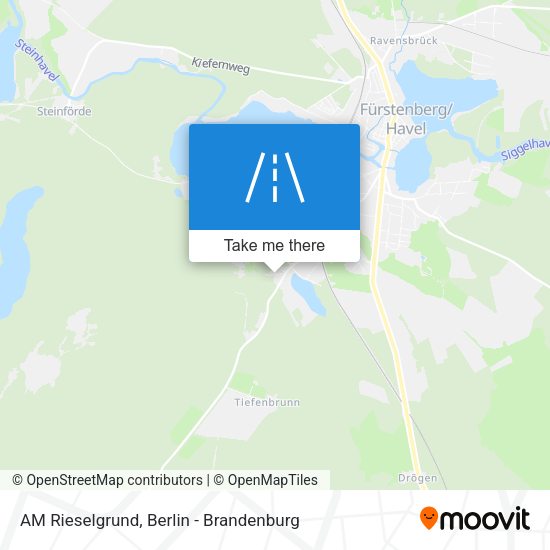AM Rieselgrund map