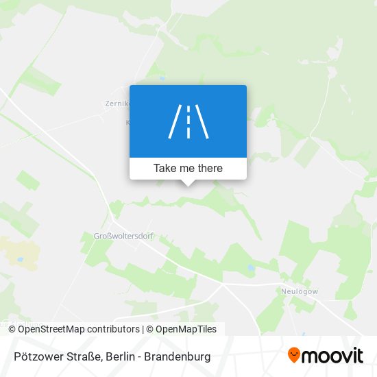 Pötzower Straße map