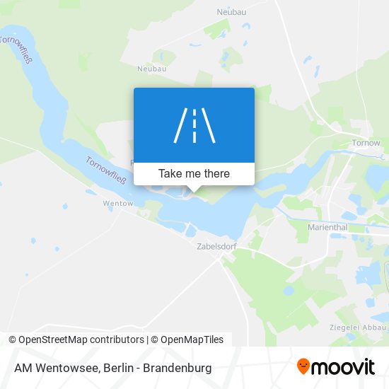 AM Wentowsee map