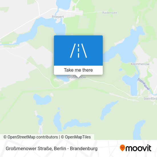 Großmenower Straße map