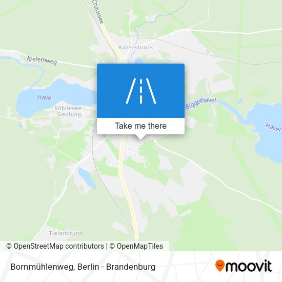 Bornmühlenweg map