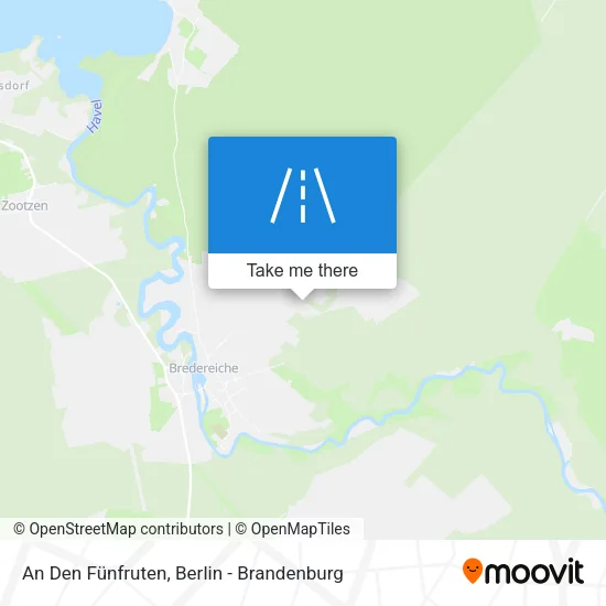 Карта An Den Fünfruten