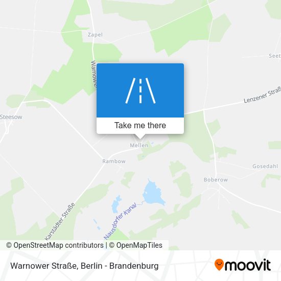 Warnower Straße map