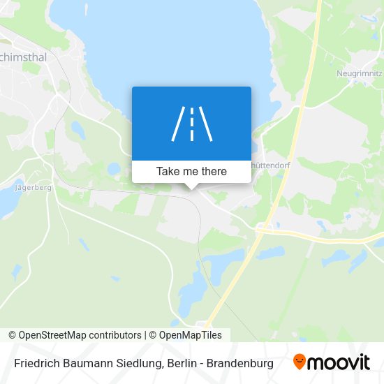 Friedrich Baumann Siedlung map
