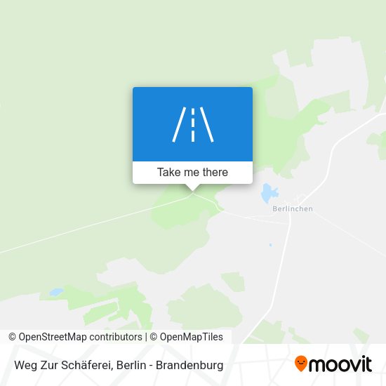 Weg Zur Schäferei map