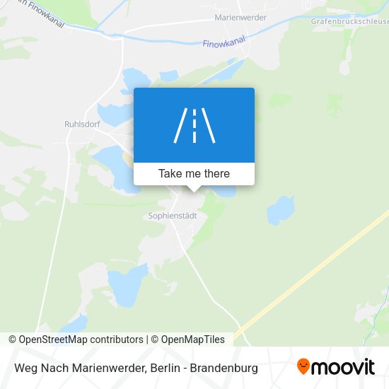 Weg Nach Marienwerder map