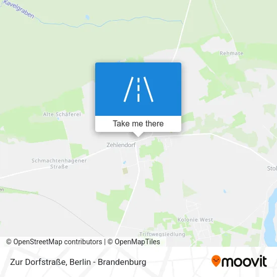 Карта Zur Dorfstraße