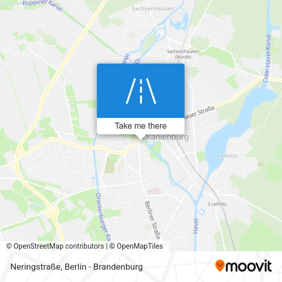 Карта Neringstraße