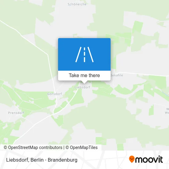 Карта Liebsdorf