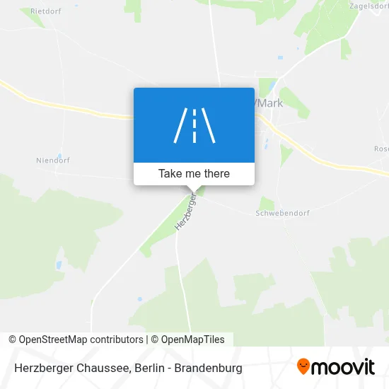 Herzberger Chaussee map