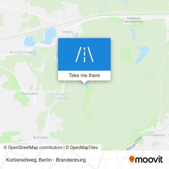 Kohleradweg map