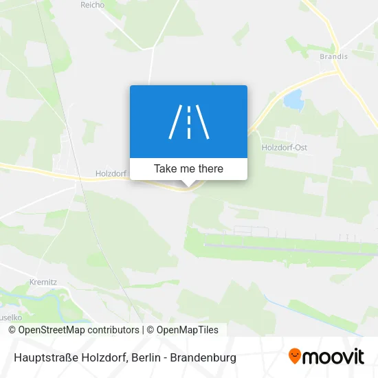 Карта Hauptstraße Holzdorf
