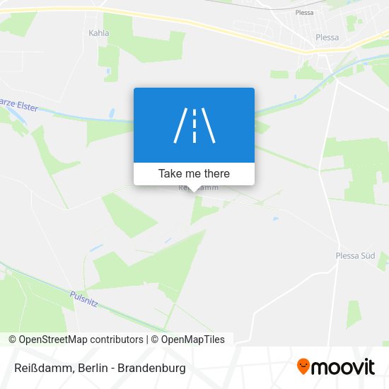 Reißdamm map