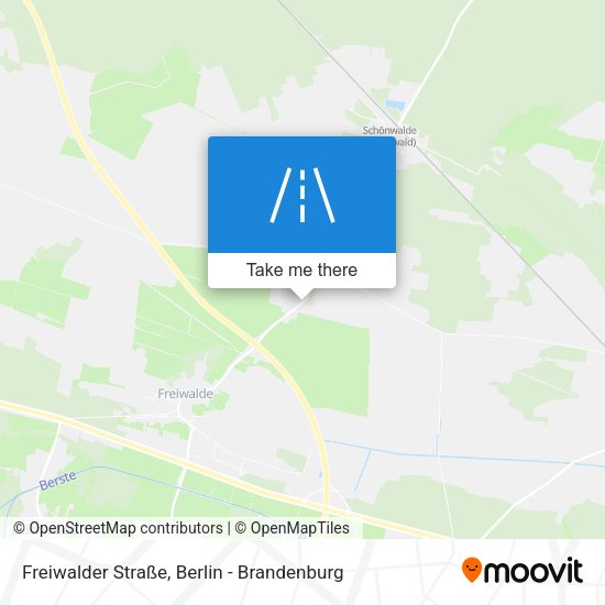 Freiwalder Straße map