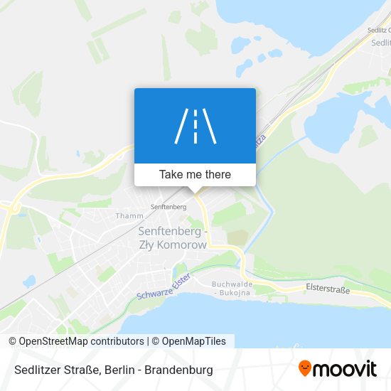 Sedlitzer Straße map