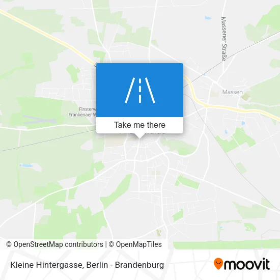 Карта Kleine Hintergasse