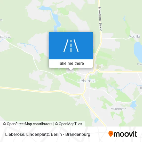 Карта Lieberose, Lindenplatz