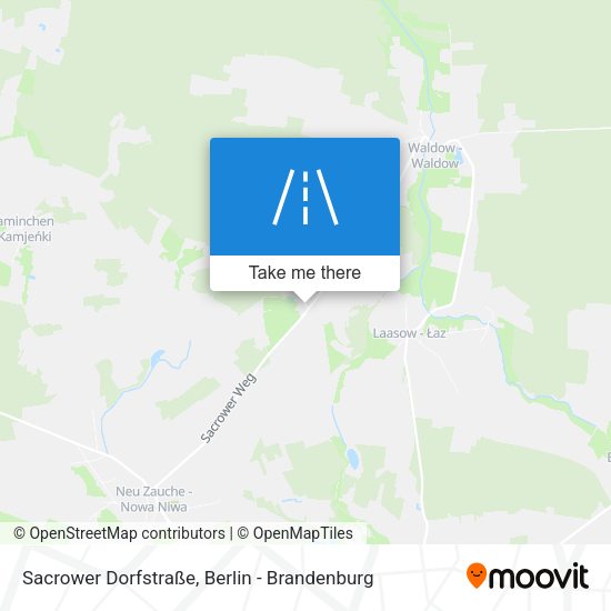 Sacrower Dorfstraße map