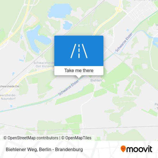 Biehlener Weg map