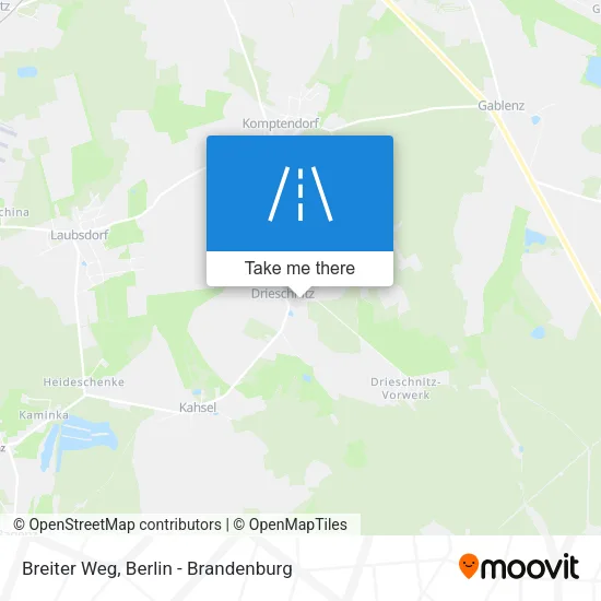 Карта Breiter Weg