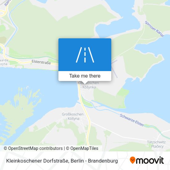 Kleinkoschener Dorfstraße map