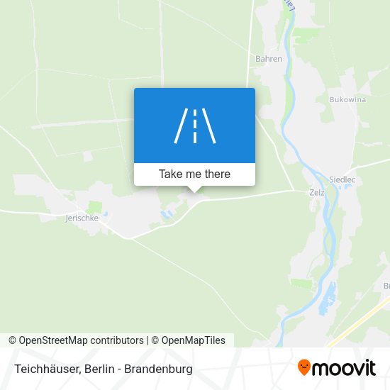 Teichhäuser map