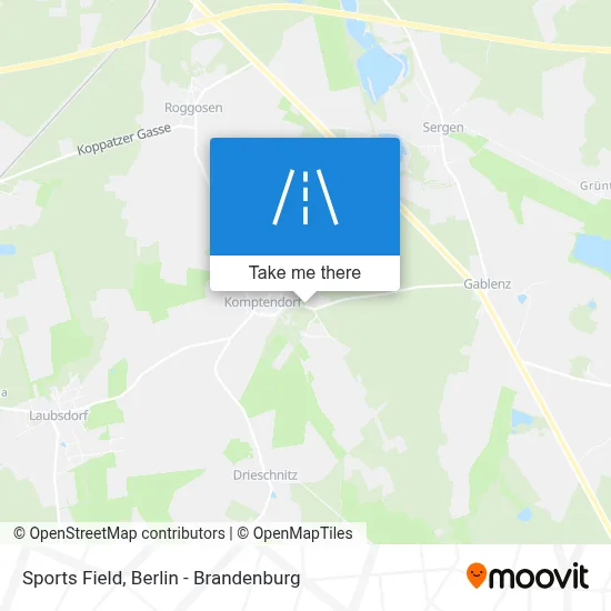 Sportplatz map