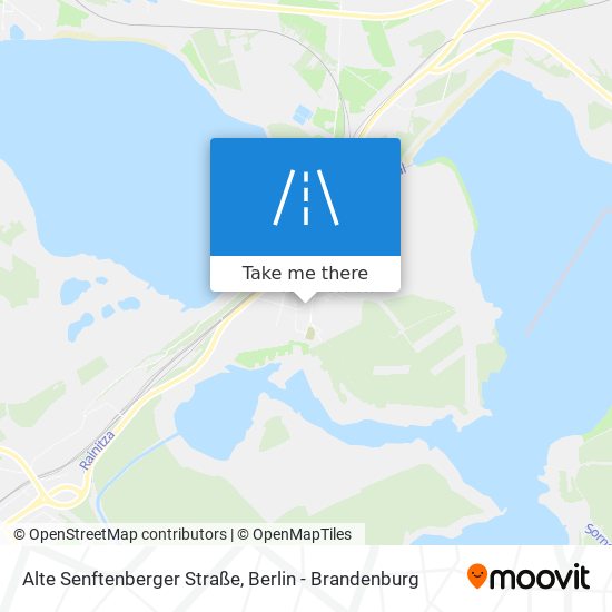 Alte Senftenberger Straße map