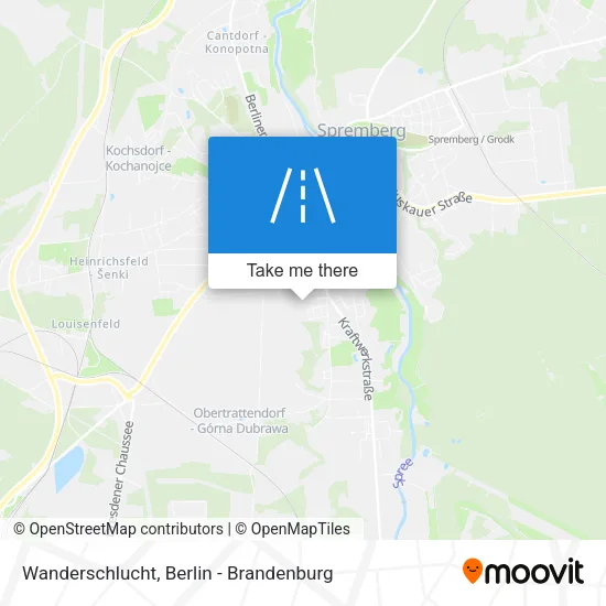Карта Wanderschlucht