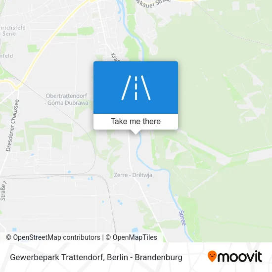 Карта Gewerbepark Trattendorf