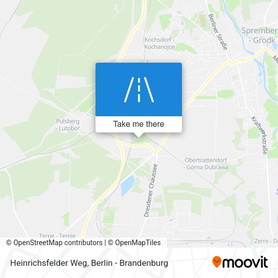 Heinrichsfelder Weg map