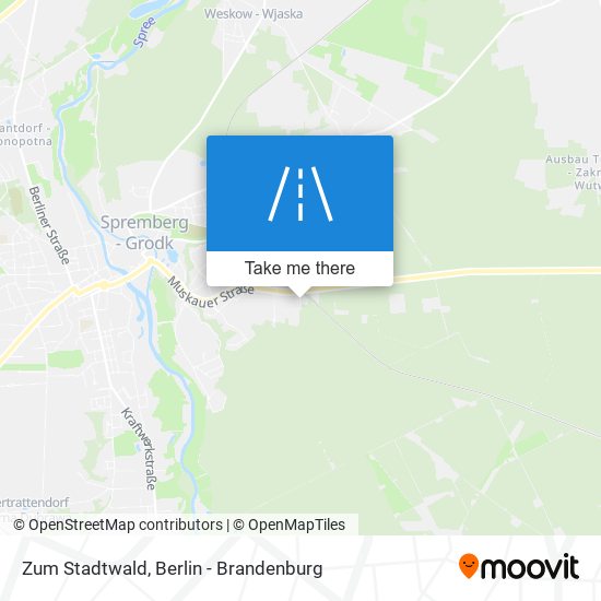 Zum Stadtwald map