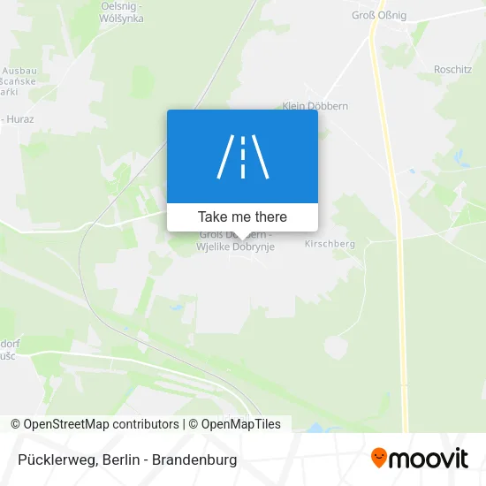 Pücklerweg map