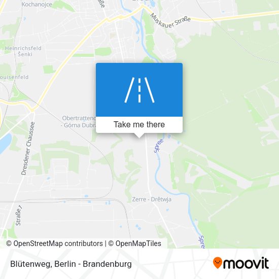Blütenweg map