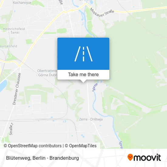 Карта Blütenweg